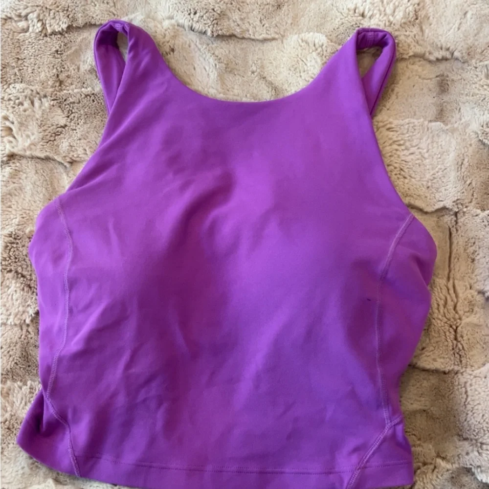 Lululemon High Neck Align Tank Top | Moonlight Magenta